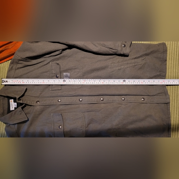 Carhartt Men's Brown Rugged Canvas Jacket - Picture 9 of 10